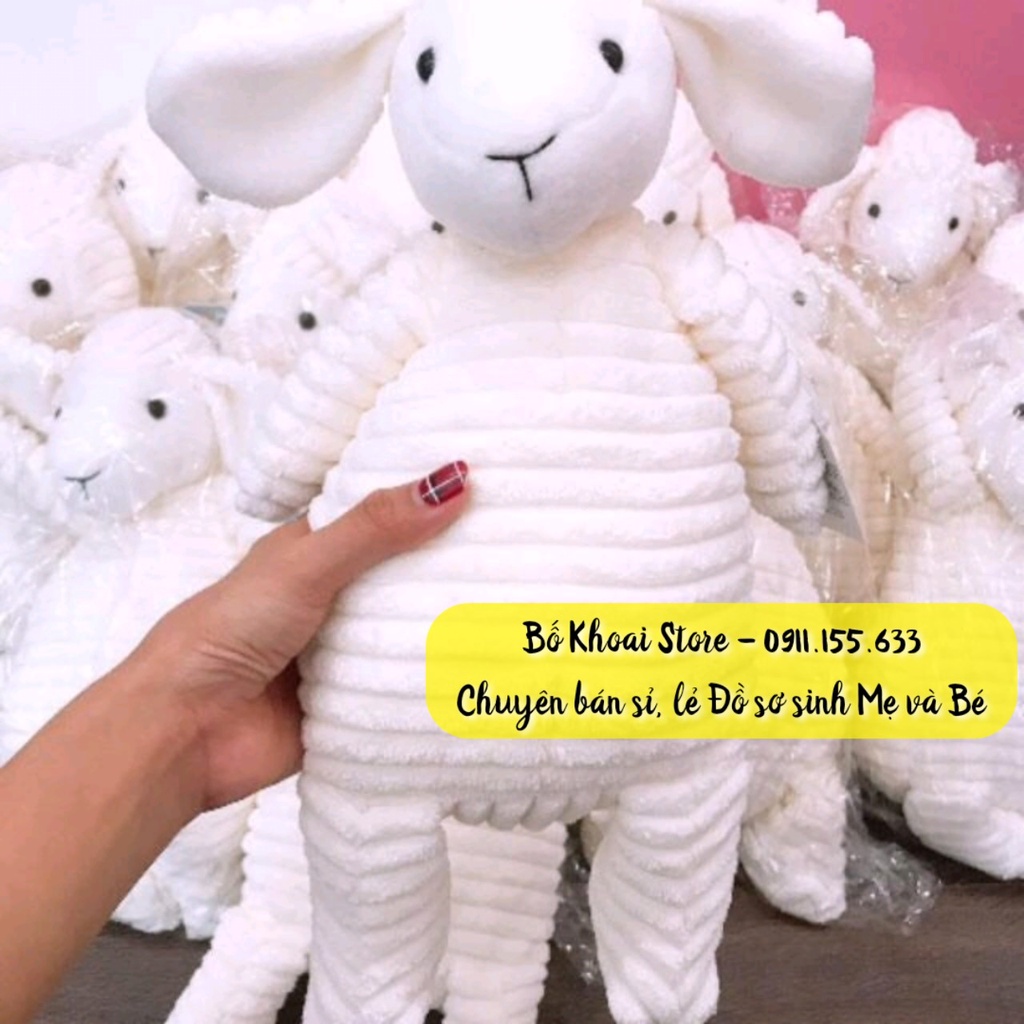 Cừu bông cho bé Sz 25cm - 30cm - 40cm - Bố Khoai Store