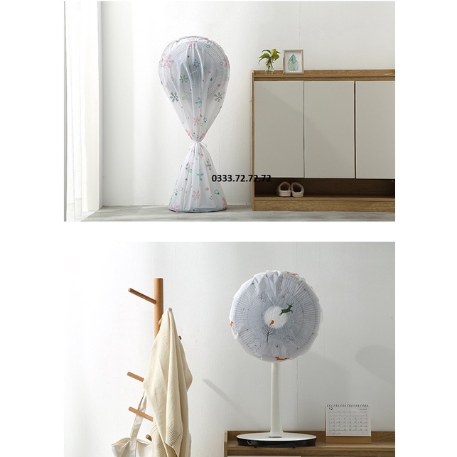 Nhựa sinh học tự hủy - Bọc che bụi cho quạt