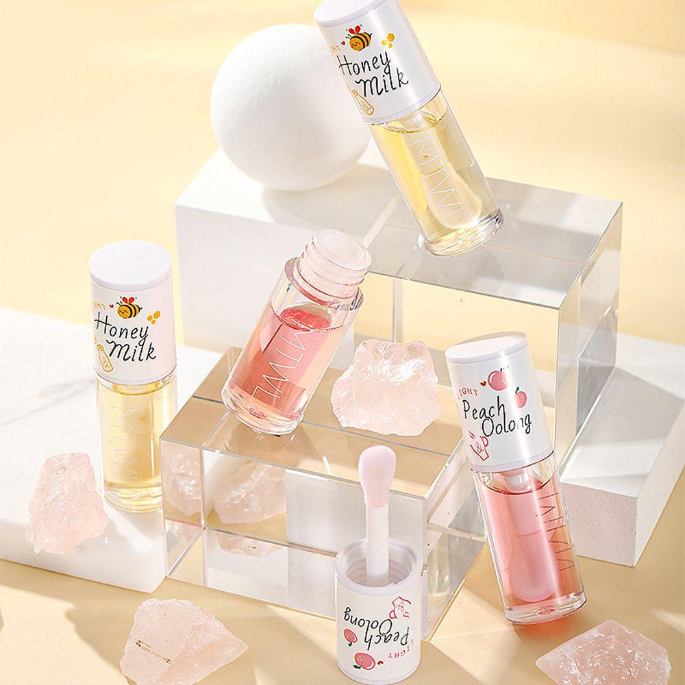 ♪PATH♪ New Lip Tint Moisturizing Lip Plumper Lip Oil Hydrating Long Lasting Kawaii Repair Non-sticky Lip Care