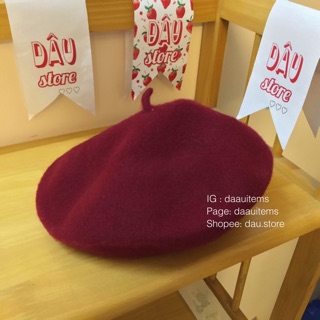 [BERET HAT] Mũ Nồi Ulzzang