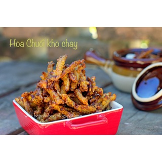 [150gr] Cá cơm hoa chuối kho tiêu chay, thực phẩm chay