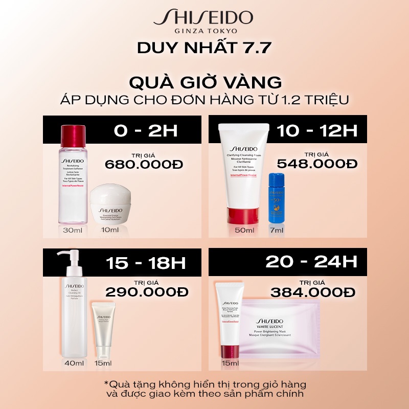 Phấn nền dạng lỏng Shiseido Synchro Skin Radiant Lifting Foundation 30ml