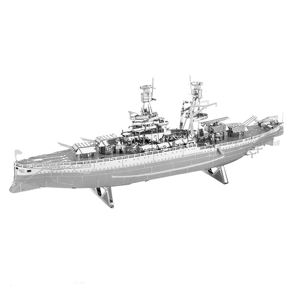 Mô Hình Lắp Ráp 3d Tàu chiến USS Arizona