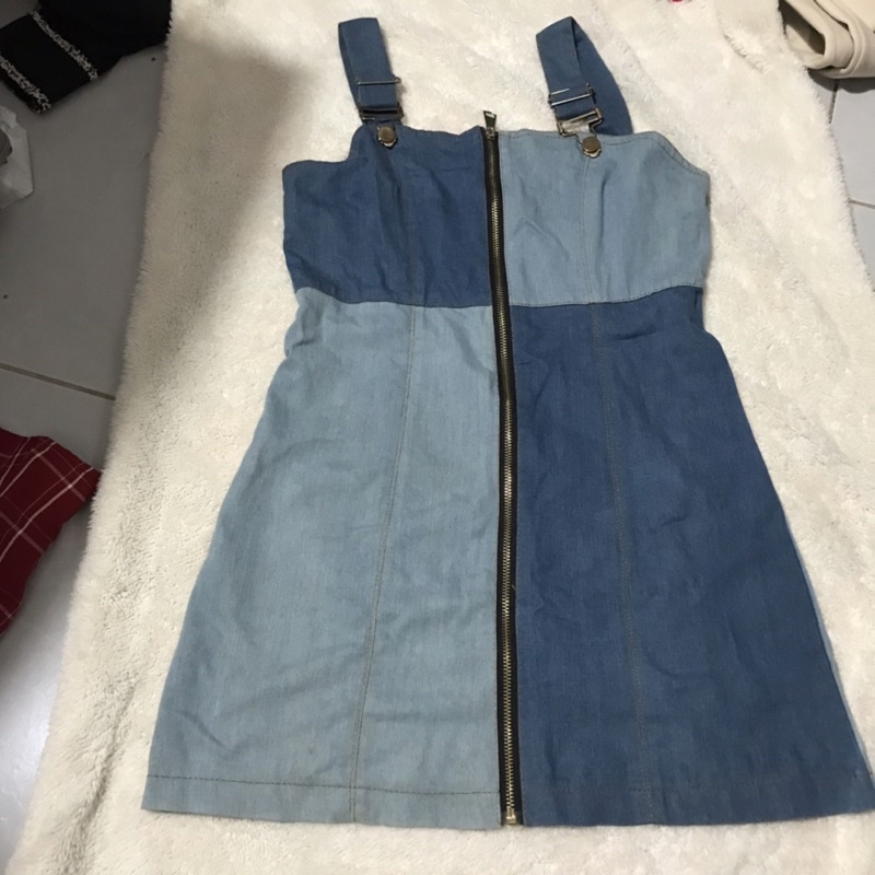 Váy jean 2 dây