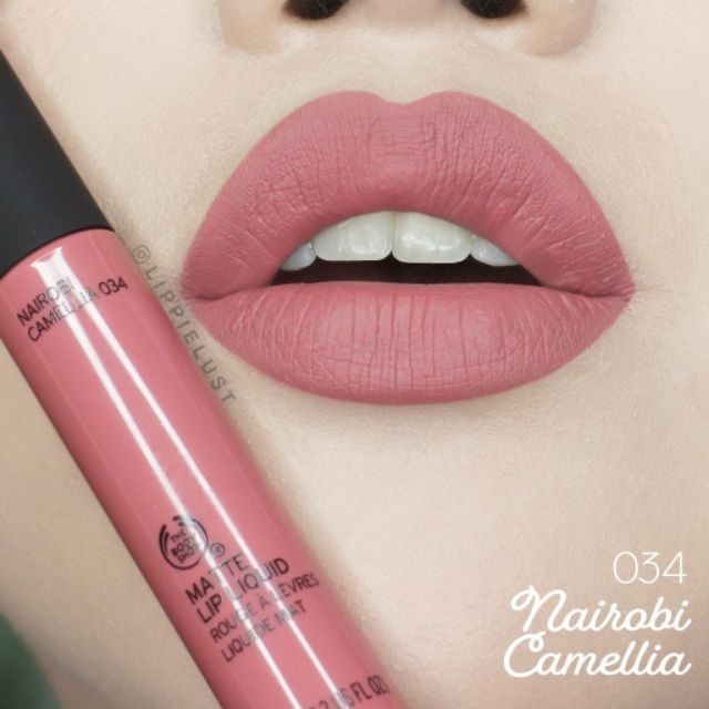 Set Son Kem Lì Matte Lip Liquid - The Body Shop x House of Holland