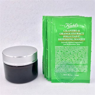 Kiehl's / Kiehls Set Sample Mặt Nạ Ngủ Cilantro & Orange Extract Pollutant Defending 25ml (5 gói x 5ml)
