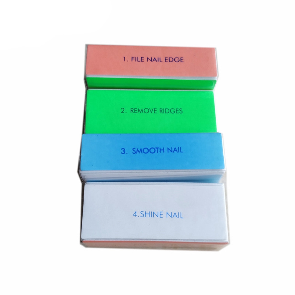 [Hàng mới về] Set 3 dũa móng tay 4 mặt nhiều màu sắc độc đáo