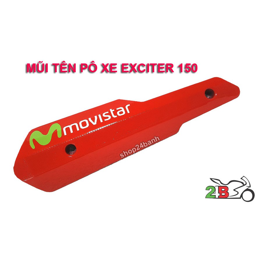 MŨI TÊN PÔ CHO EXCITER 150 - NHIỀU MÀU