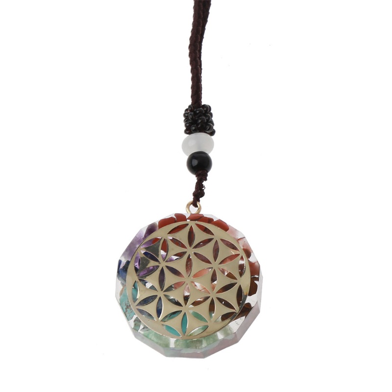 Vòng cổ Mặt Đính Đá EMF Thời Trang Cho Nam Và Nữ