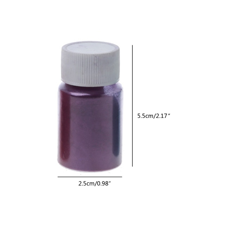 Bộ bột màu mica rực rỡ 50 màu nhuộm nhựa resin epoxy làm nến/xà phòng/bom tắm/trang điểm đa năng tiện dụng