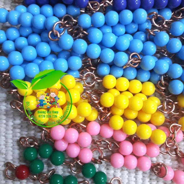 (Phiên bản quốc tế) Hạt cườm tủ toán (Set of beads without the cabinet)