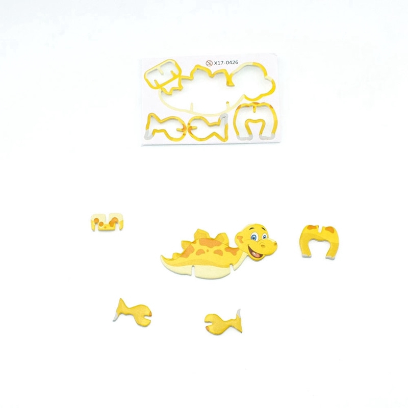 Đồ Chơi Xếp Hình Khủng Long 3d Bằng Gỗ