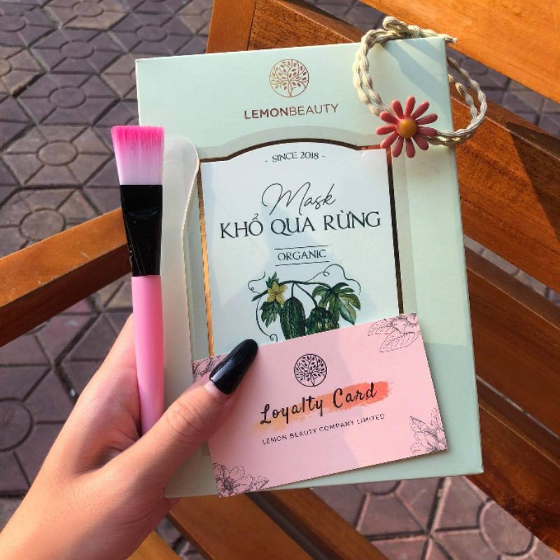 BỘT KHỔ QUA RỪNG LEMON MASK HANDMADE