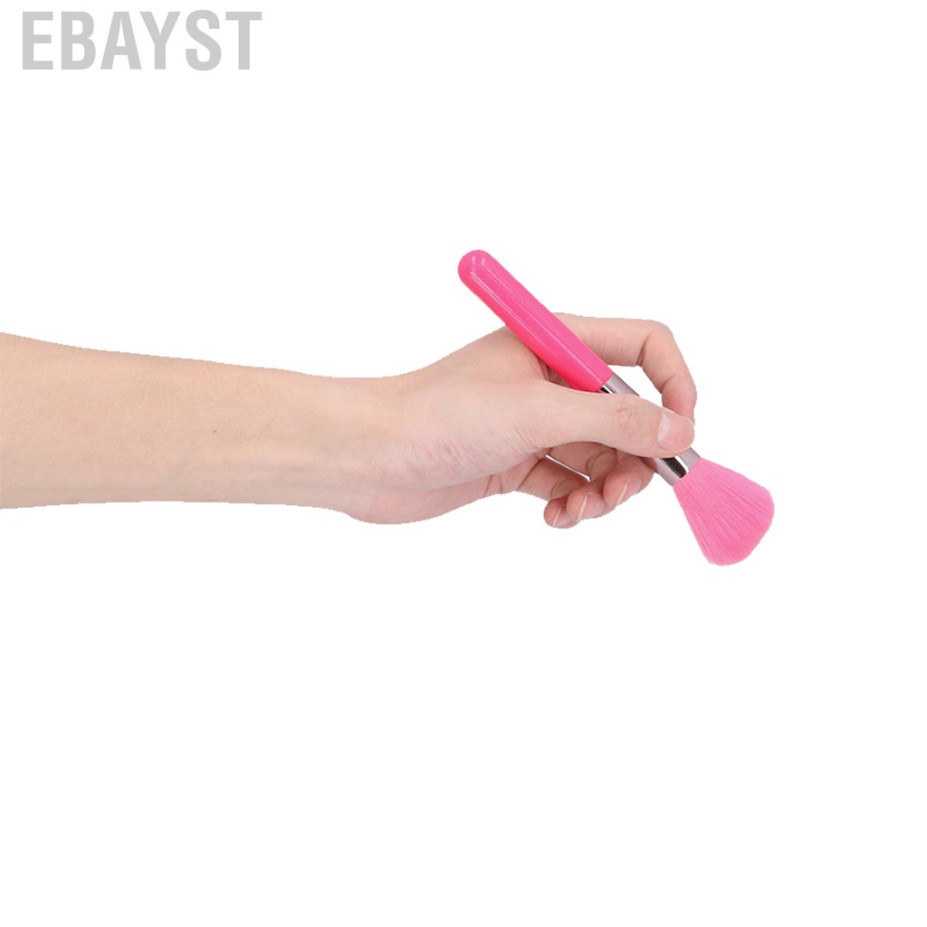 Bộ 10 cọ trang điểm lông mềm màu hồng đỏ | BigBuy360 - bigbuy360.vn