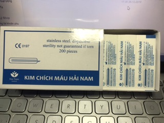 Kim Chọc Mụn , Nể Mụn , Kim Chích Máu Mủ Spa , Cá Nhân Hộp 200 Chiếc