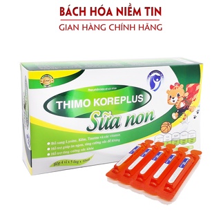 Siro tăng sức đề kháng THIMO KORE PLUS Sữa Non - bổ sung kẽm và các vitamin giúp bé ăn ngon, tiêu hóa khỏe, đề kháng tốt