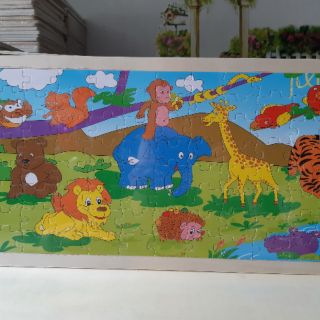 Combo 2Tranh Ghép 96 Miếng và 2 tranh ghép 60 miếng