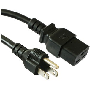 Dây nguồn 3 chân chuẩn C19 dài 2m mã SN-54005 lõi 3*2.08mm2 công xuất 16A