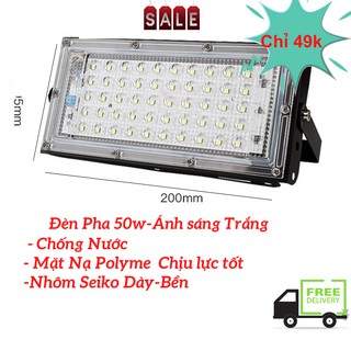 Đèn Led Pha 50W ngoài trời tiết kiệm điện 220V Đèn Led Chiếu Sáng TC