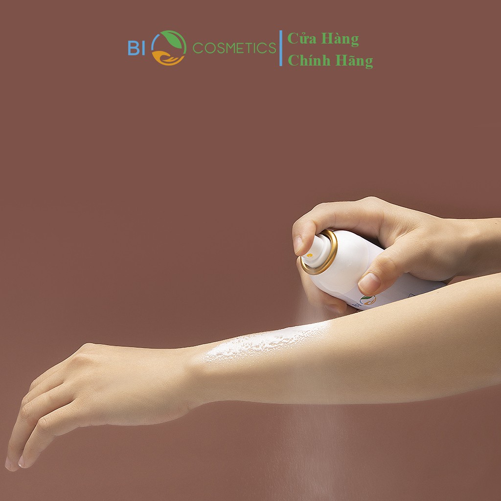 Xịt kem chống nắng, dưỡng trắng dưỡng da và bảo vệ da BIOCOS Snow White | BigBuy360 - bigbuy360.vn