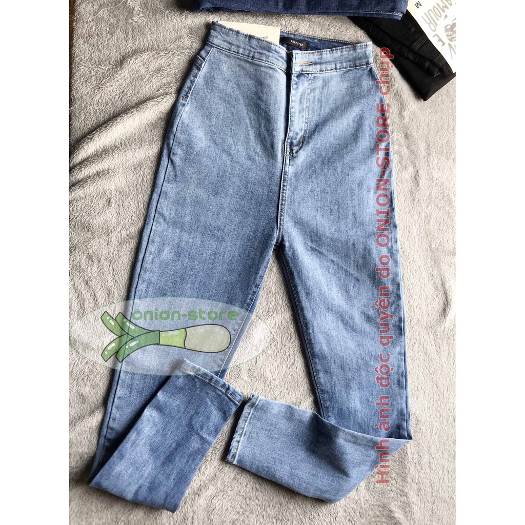 Quần Jean Nữ Lưng Cao Siêu Co Giãn- Quần Bò Cạp Cao Form Nữ Dáng Ôm | BigBuy360 - bigbuy360.vn