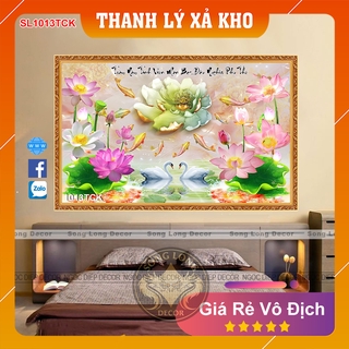 [FREESHIP] Tranh Dán Tường 3D Phòng Ngủ - SL1013TCK-Tranh 3d Trang Trí Nhà Cửa - Song Long Decor