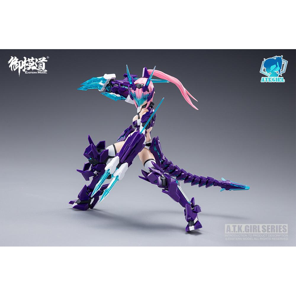 Mô Hình Eastern Model ATKGIRL QingLong Azure Dragon 1/12  [MIC]