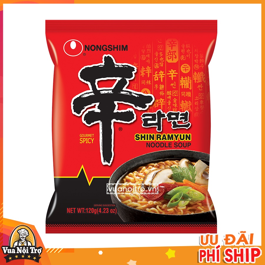 Mì shin ramyun cay Hàn Quốc lốc 5 gói | BigBuy360 - bigbuy360.vn