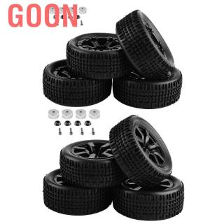 Goon ‘1:10 4×4 mini 2CH’ 4pcs/set RC Truck Rubber Tyres Tires for WPL C14 C24 Remote Control Car Crawler ‘Metal 1:10 2