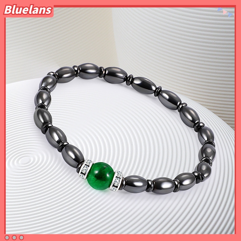 Vòng Tay Chuỗi Hạt Nam Châm Đen Giúp Giảm Đau Hiệu Quả