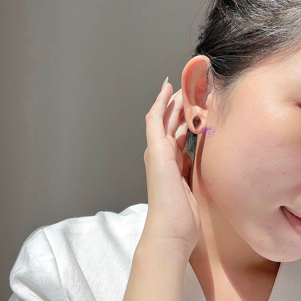 Bông Tai Giọt Nước Nhiều Màu Bạc 925 SP004544 Gypsy.lala