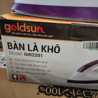 Bàn là ( Bàn ủi) khô Goldsun GIR2201