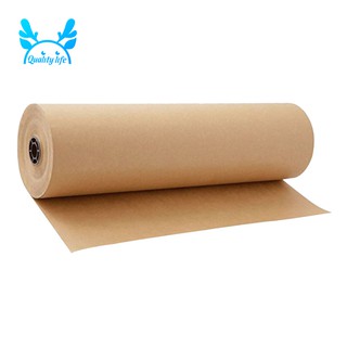 30 Meters Brown Kraft Wrapping Paper Roll Parcel Art Craft 30Cm