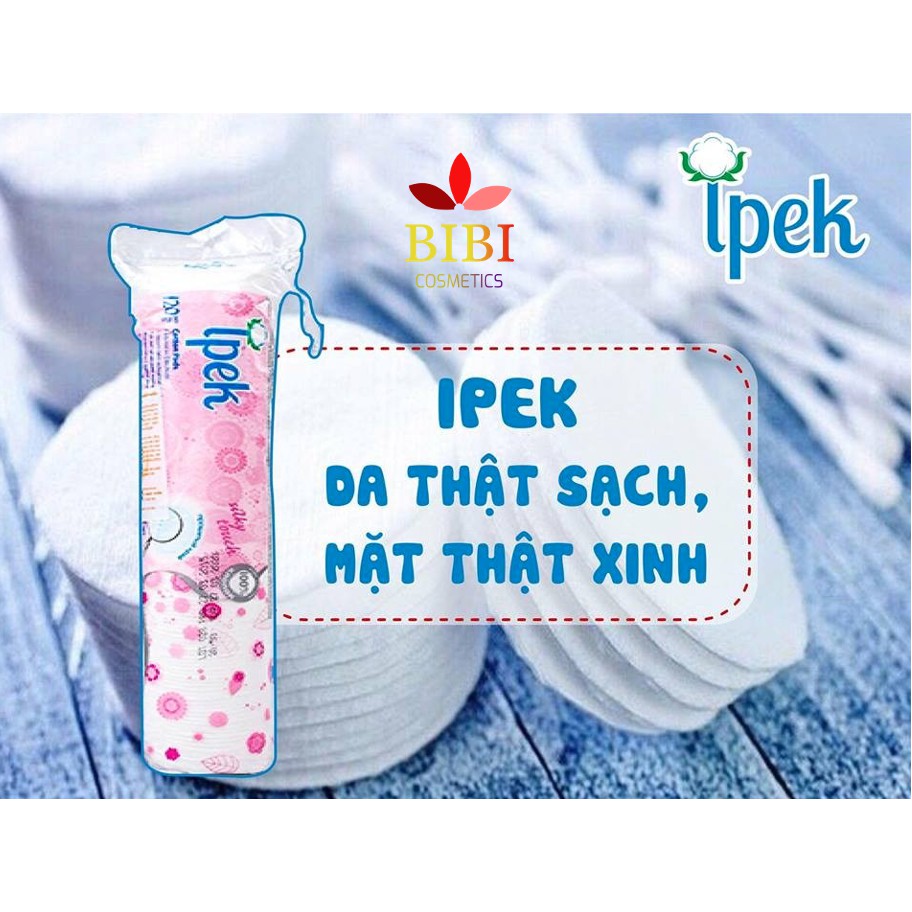 [Chính Hãng Ipek] Bông Tẩy Trang Cao Cấp Ipek Cotton Pads Chính Hãng