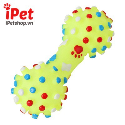 Đồ Chơi Qủa Tạ Cao Su Phát Ra Tiếng Kêu Cho Thú Cưng - iPet Shop