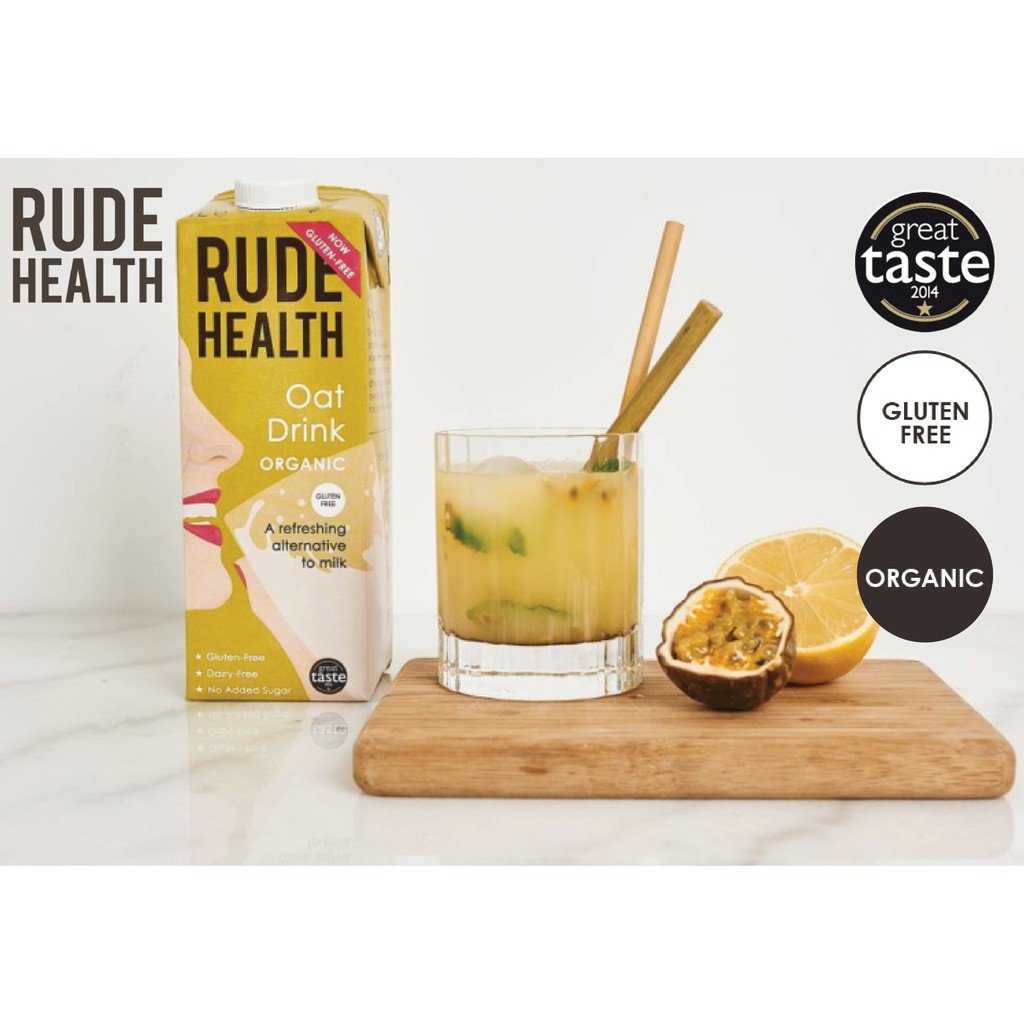 Sữa Yến Mạch Hữu Cơ Rude Health - Organic Oat Drink - 1L