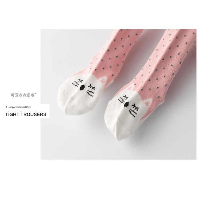 Quần tất len có bàn xuất Hàn cho bé từ 3 tháng - 3 tuổi