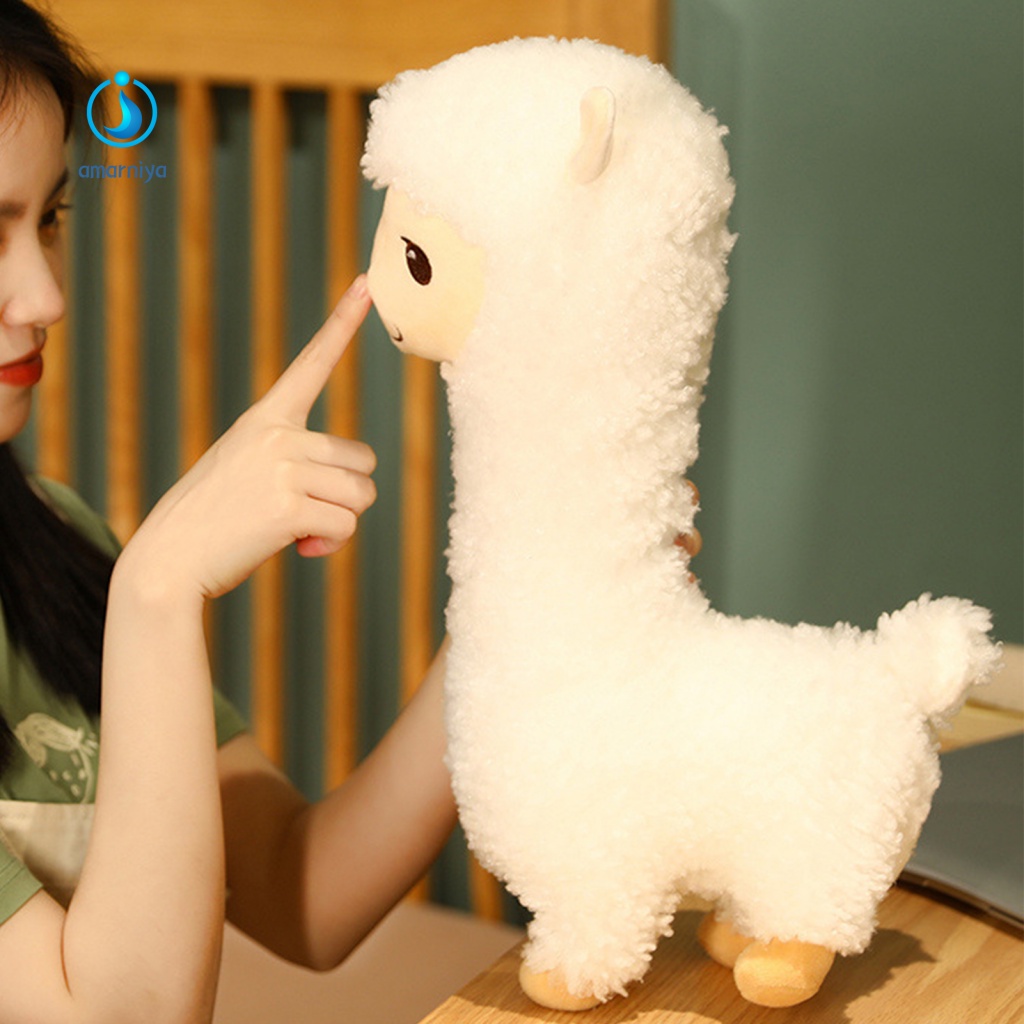 Lạc Đà Alpaca Nhồi Bông Đồ Chơi Cho Bé