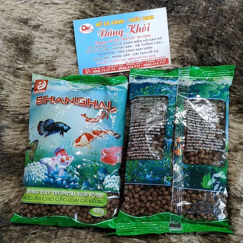 CÁM SHANGHAI HẠT SIZE VỪA &NHỎ (100g)