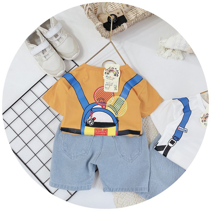 [ XẢ KHO ] TỔNG XẢ KHO BỘ ÁO PHÔNG COTTON KÈM QUẦN JEANS( MS005)