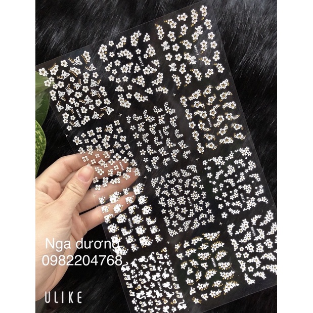 hình dán stiker Nail to sử dụng được rất nhiều
