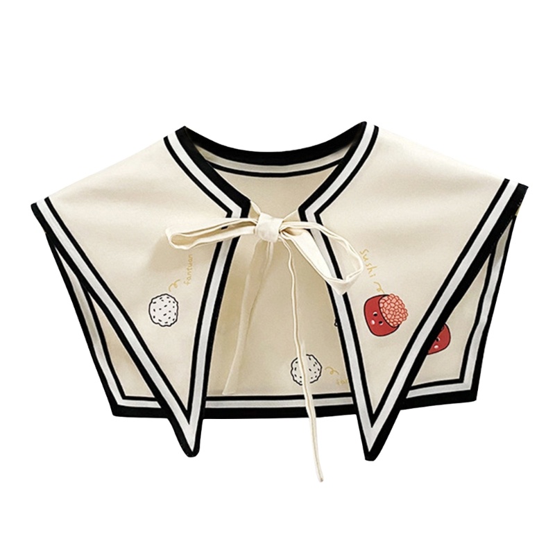 Khăn Choàng Vai Satin In Họa Tiết Có Thể Tháo Rời