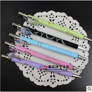 Bút chì kim vỏ kim loại ngòi 0,5mm cute