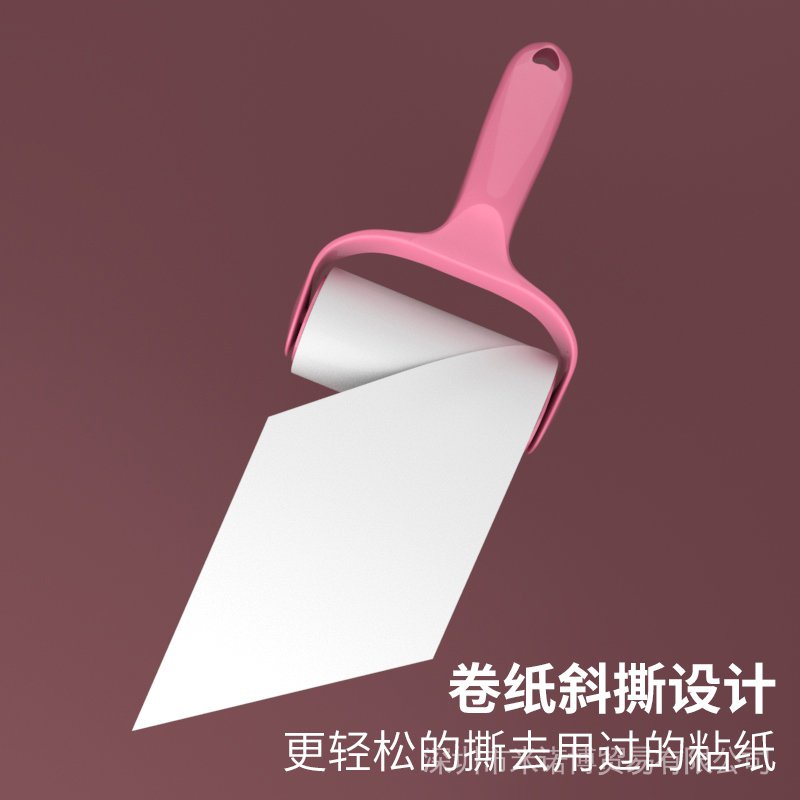 Cây Lăn Giấy Dính Loại Bỏ Tóc / Bụi / Lông / Tóc Thay Thế Tiện Dụng Cho Gia Đình