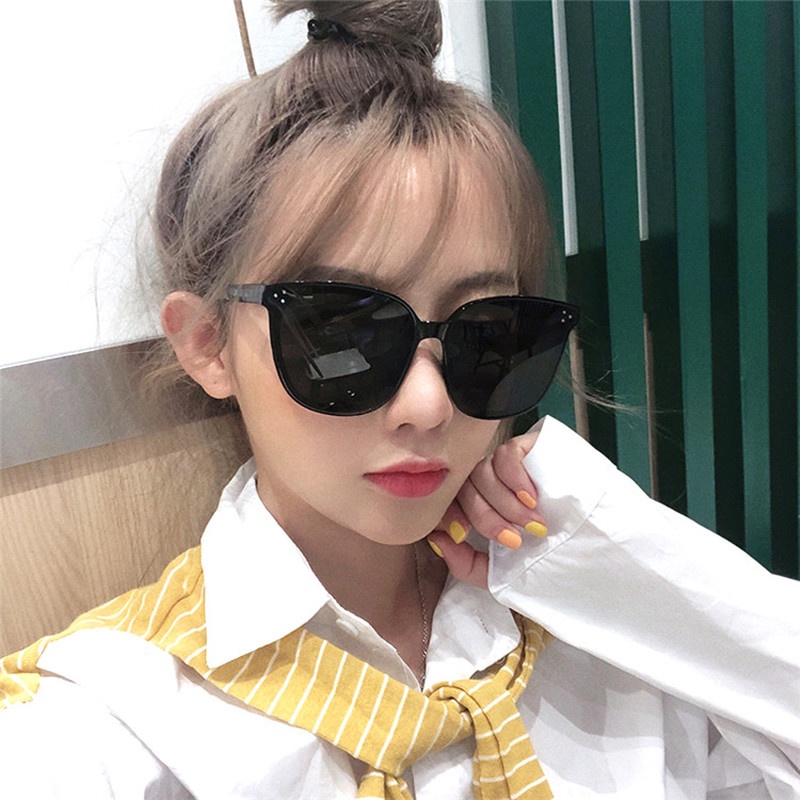 Kính Chống Nắng Phân Cực Mặt Vuông Chống Tia UV Phong Cách Retro Thời Trang Cho Nữ