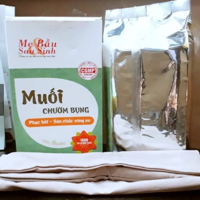 MUỐI CHƯỜM BỤNG -PHỤC HỒI SĂN CHẮC VÒNG EO ( BẢO NHIÊN )