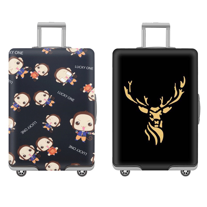 Vỏ Bọc Bảo Vệ Vali Chống Trầy Xước Dày Dặn Thời Trang Tiện Dụng Mang Theo Du Lịch