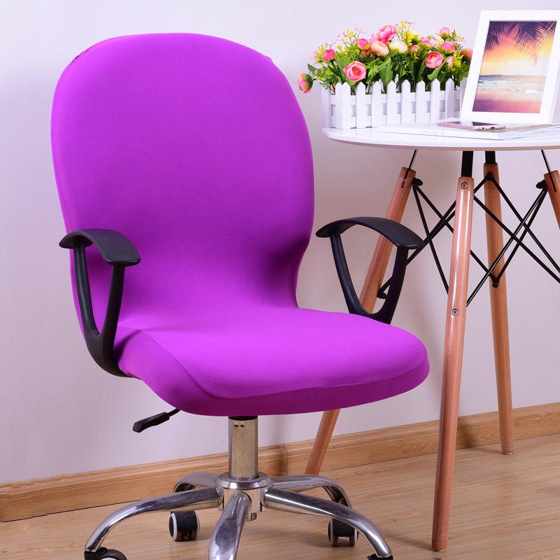 [Stock] Spandex Swivel Computer Office Chair Cover, Stretch Armchair Protector Seat Slipcover Chair Cover Home Decor