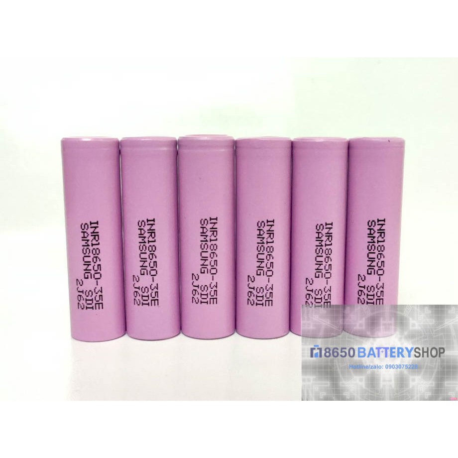 Pin 18650 Samsung 35E 3500mah xã cao 10A chính hãng