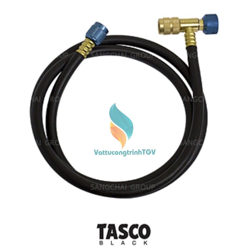 [Mã 159ELSALE hoàn 7% đơn 300K] Dây nạp gas tích hợp van chống bỏng Gas R22 TASCO - TCV120M